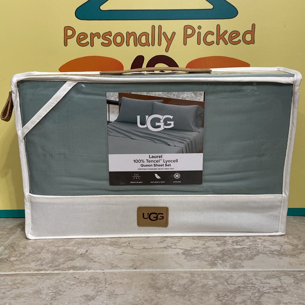 UGG LAUREL Queen Sheet Set
